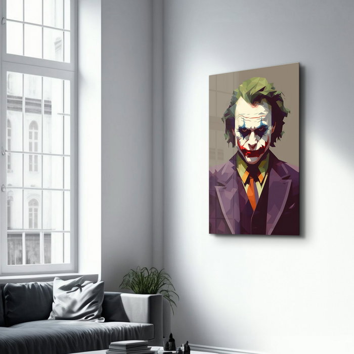 Wallity Pintura Decorativa de Vidrio Templado Multicolor 46 x 72 cm
